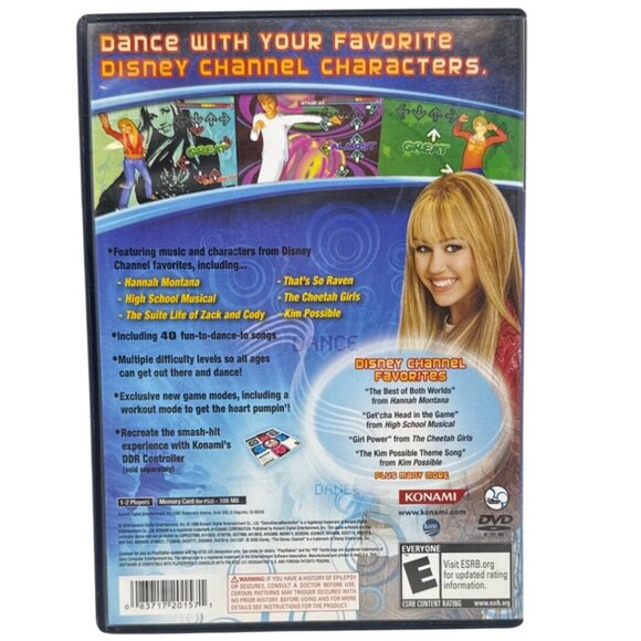 Dance Dance Revolution Disney Channel Edition PS2 Video Game - Picture 2 of 3